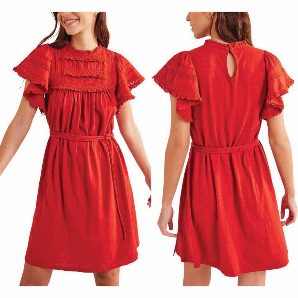 Boden Red Mini Dress
